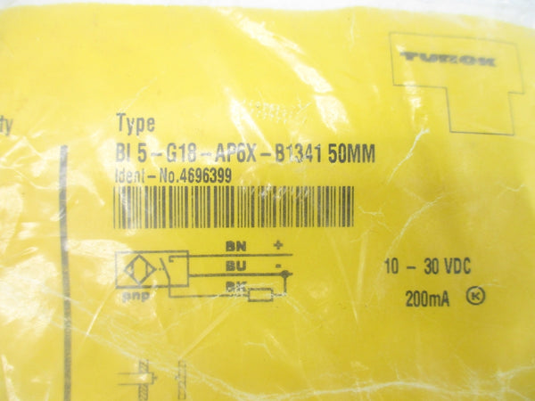 TURCK BI5-G18-AP6X-B134150MM 4696399 10-30VDC NSMP