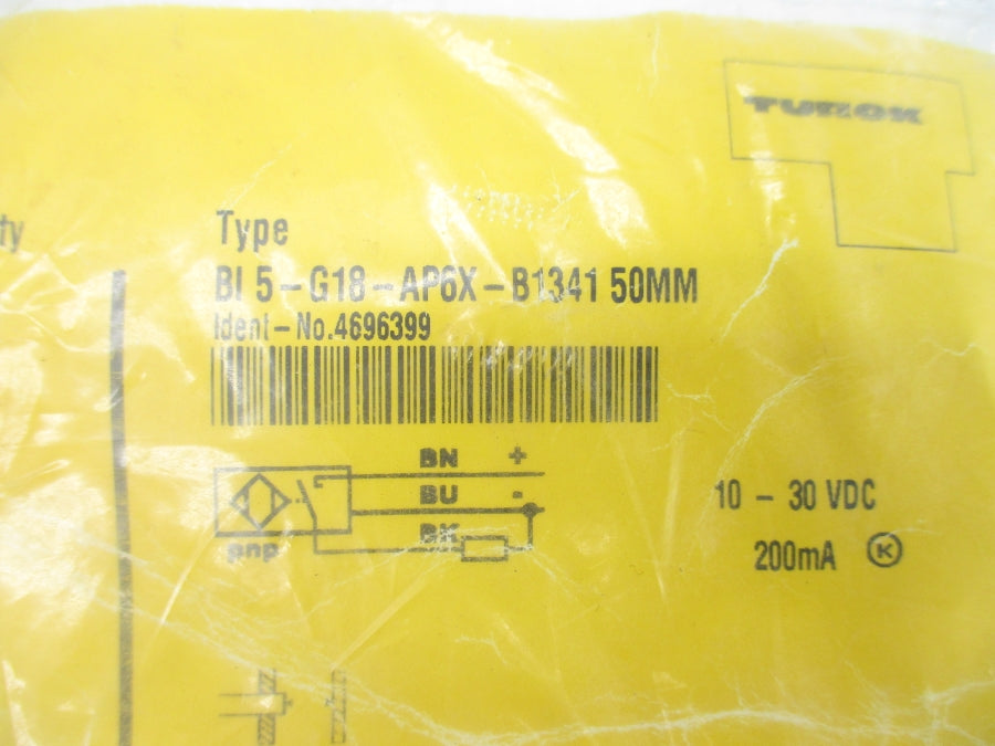 TURCK BI5-G18-AP6X-B134150MM 4696399 10-30VDC NSMP