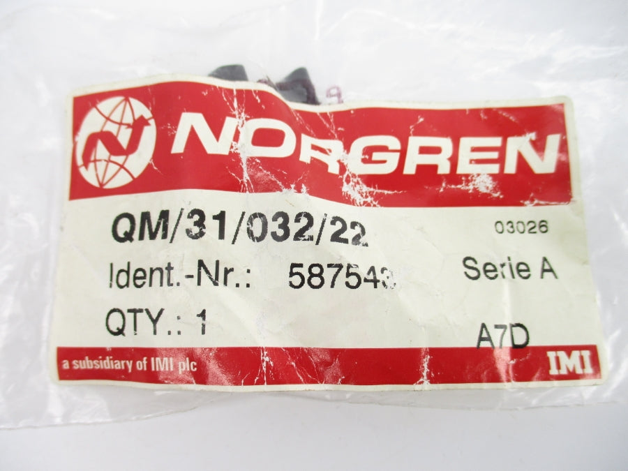 NORGREN QM/31/032/22 587543 SER. A NSMP