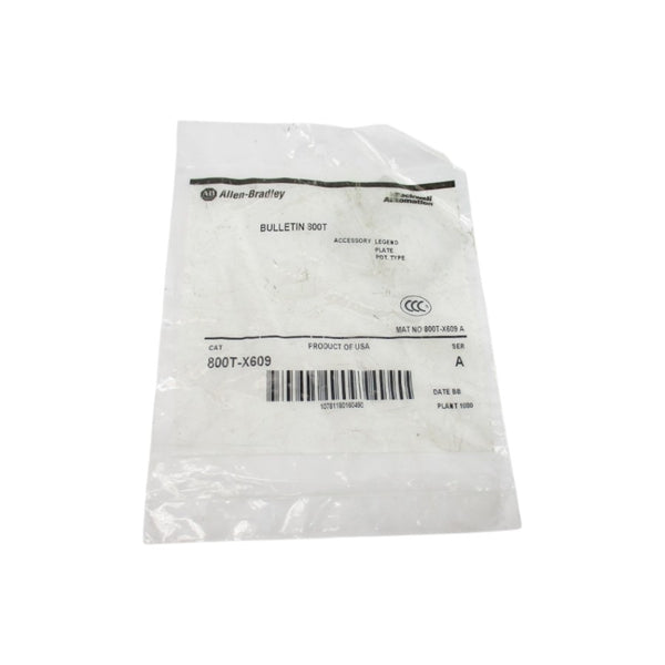 ALLEN BRADLEY 800T-X609 SER. A NSMP
