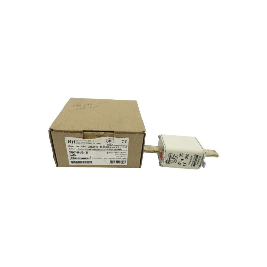 BUSSMANN 200NHG1B 500VAC 200A (PKG OF 3) NSMP