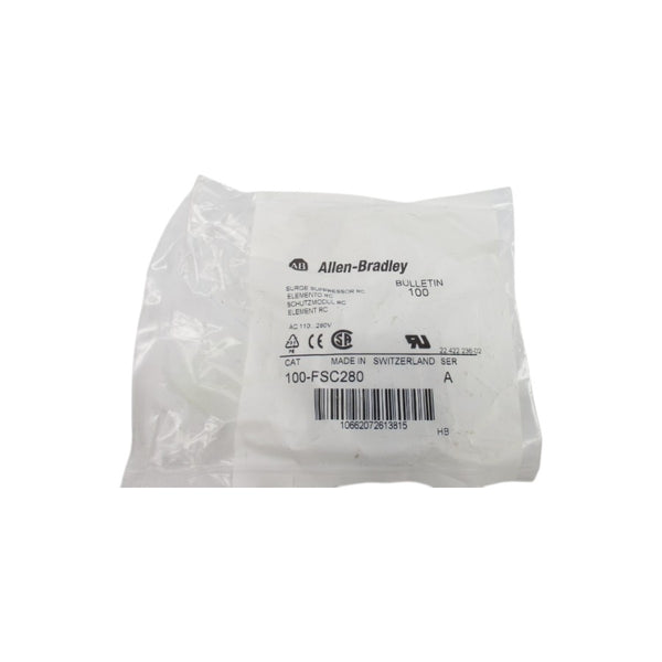 ALLEN BRADLEY 100-FSC280 SER. A 110-280VAC NSMP