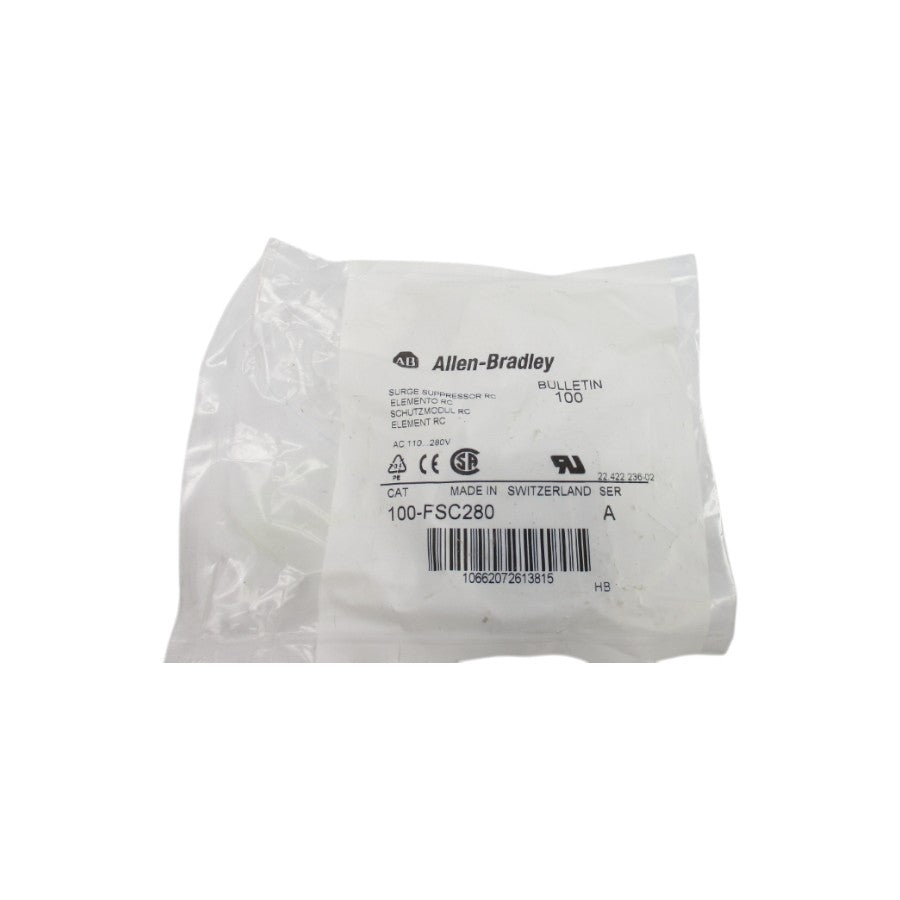 ALLEN BRADLEY 100-FSC280 SER. A 110-280VAC NSMP