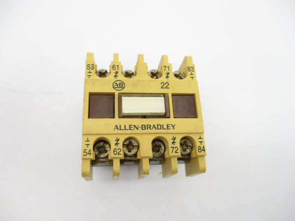 ALLEN BRADLEY 195-FA22 SER. A 600V 1.2A (YELLOW) NSNP