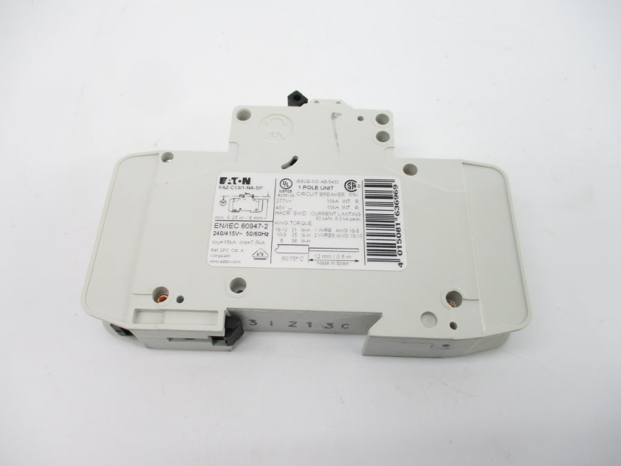 EATON FAZ-C13/1-NA-SP 277VAC 13A NSMP