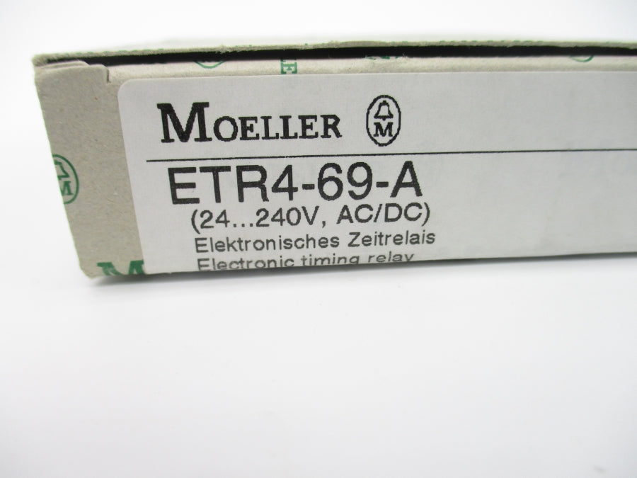 KLOCKNER MOELLER ETR4-69-A 24-240VAC/DC 0.05S-100H NSMP