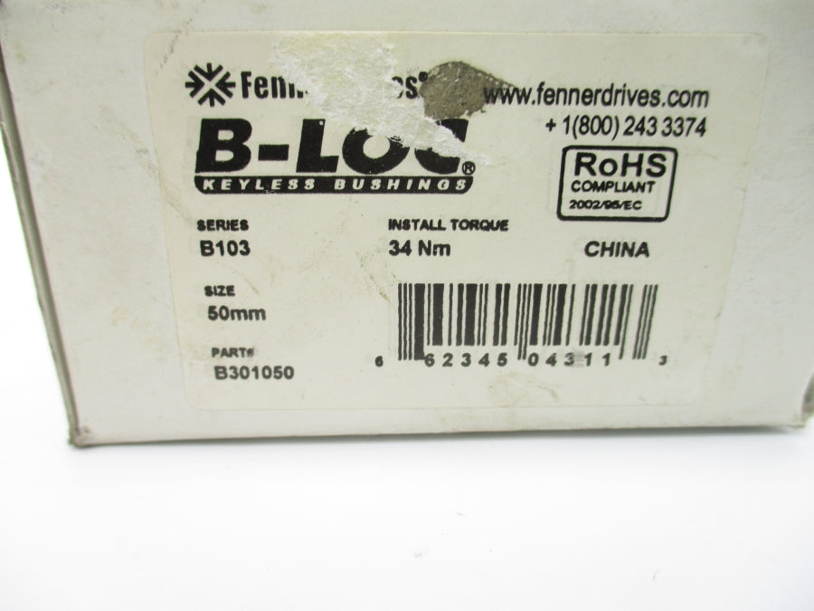 FENNER DRIVES B301050 50MM NSMP