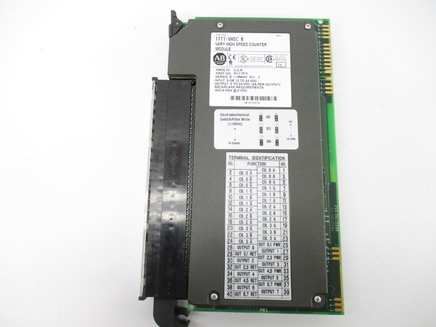 ALLEN BRADLEY 1771-VHSC SER. B F/W D 12-24VDC NSMP