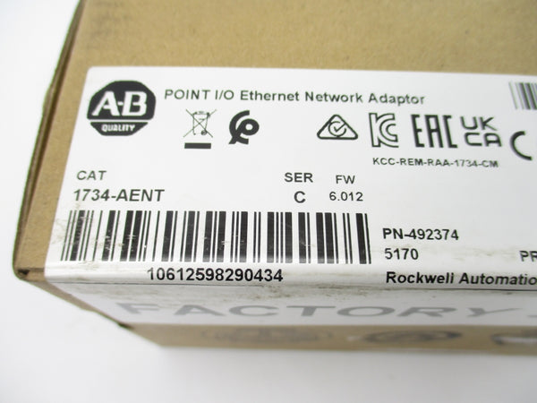 ALLEN BRADLEY 1734-AENT SER. C F/W 6.012 DATE: 2021 NSFS