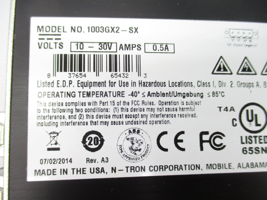 N-TRON 1003GX2-SX 10-30V 0.5A NSNP