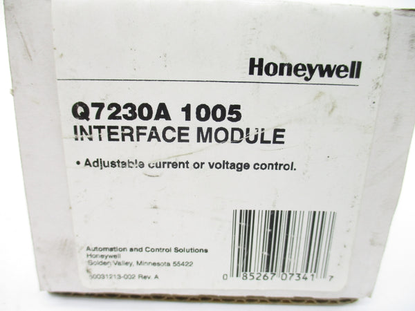 HONEYWELL Q7230A1005 REV. A NSMP