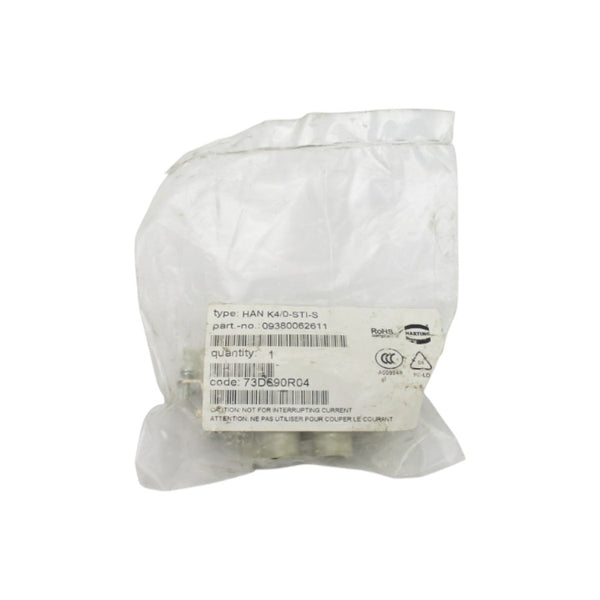 HARTING 09380062611 HANK4/0-STI-S NSMP