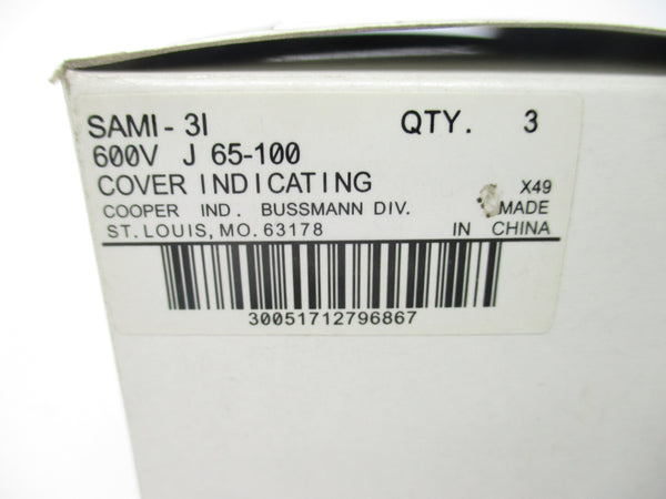 BUSSMANN SAMI-3I 600V (PKG OF 3) NSMP