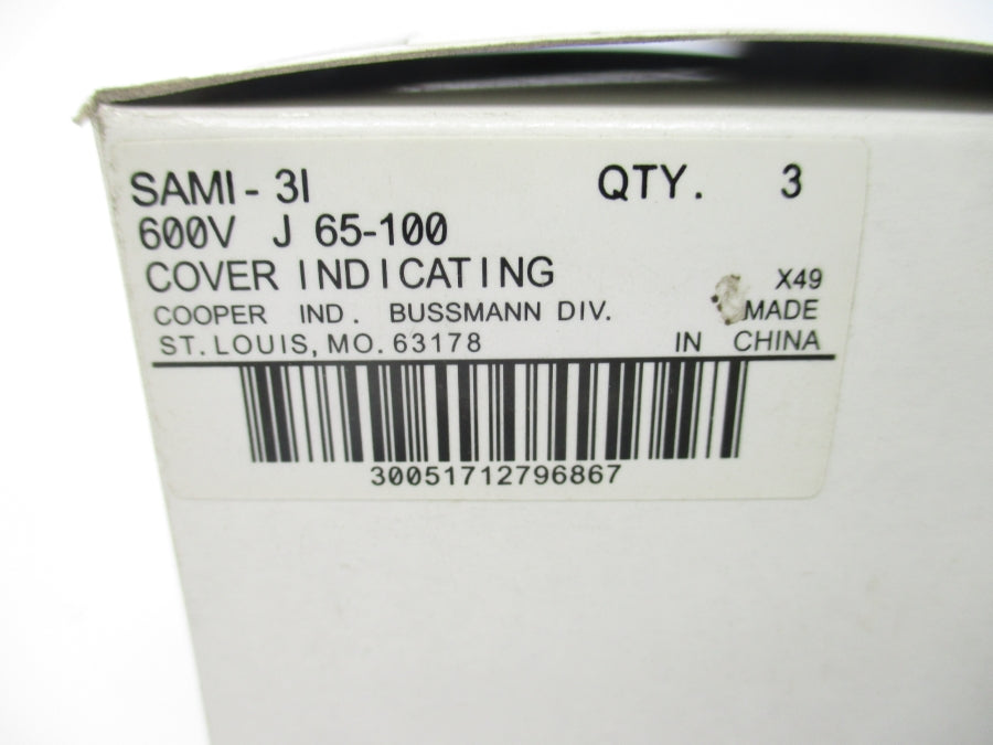 BUSSMANN SAMI-3I 600V (PKG OF 3) NSMP