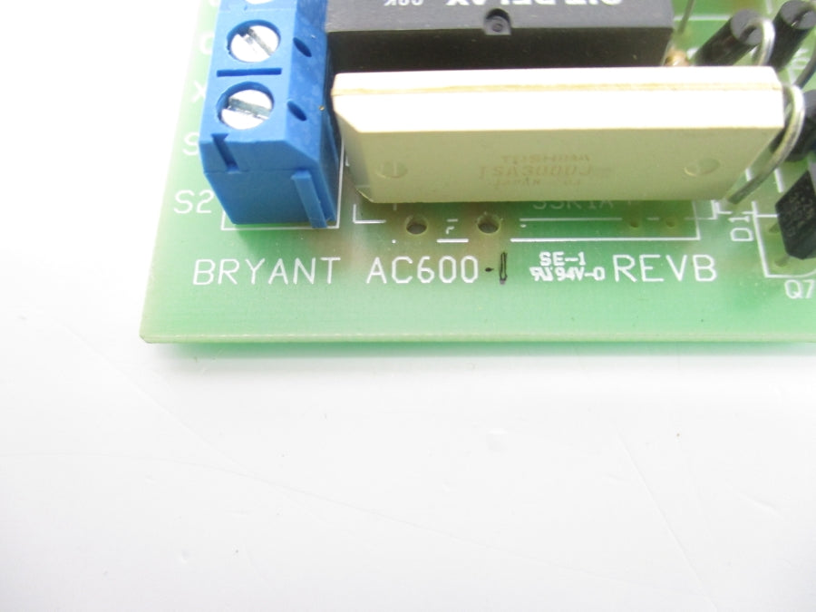 BRYANT CONTROL AC600 REV. B NSNP