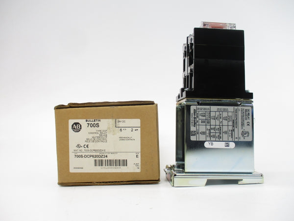 ALLEN BRADLEY 700S-DCP620DZ24 SER. E 24VDC (BR/WH) NSMP