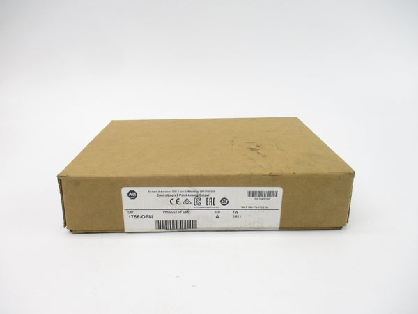 ALLEN BRADLEY 1756-OF8I SER. A F/W 3.011 DATE: 2019 NSFS