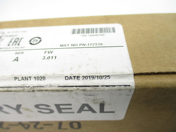 ALLEN BRADLEY 1756-OF8I SER. A F/W 3.011 DATE: 2019 NSFS