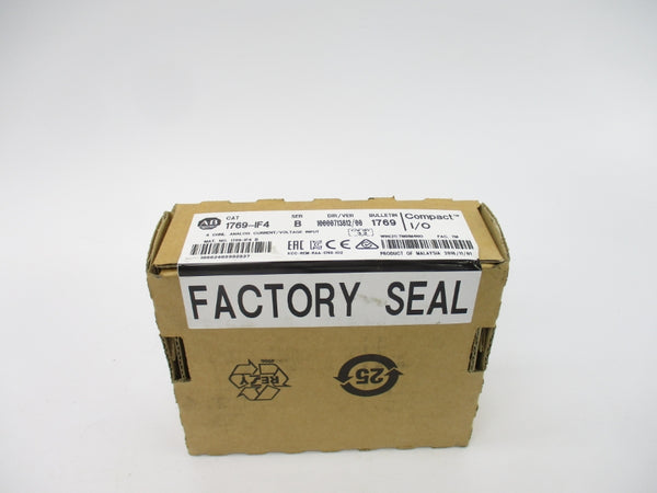 ALLEN BRADLEY 1769-IF4 SER. B F/W 3.2 DATE: 2016 NSFS