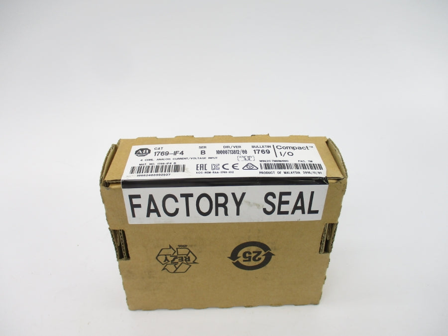 ALLEN BRADLEY 1769-IF4 SER. B F/W 3.2 DATE: 2016 NSFS