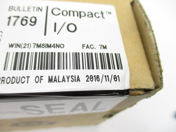 ALLEN BRADLEY 1769-IF4 SER. B F/W 3.2 DATE: 2016 NSFS