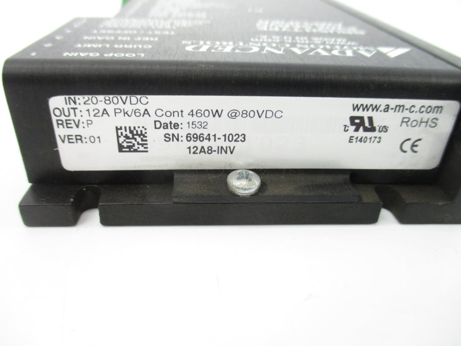 ADVANCED MOTION CONTROLS 12A8-INV 20-80VDC NSNP