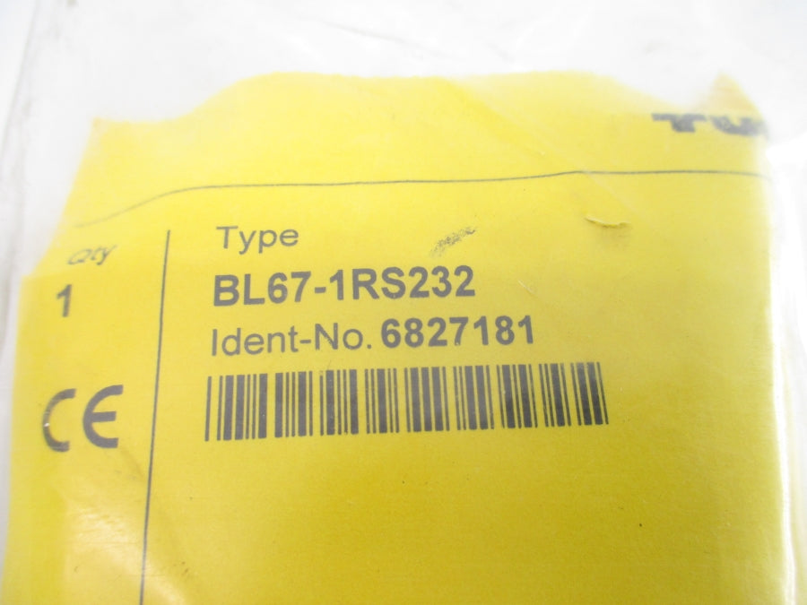 TURCK BL67-1RS232 6827181 NSMP