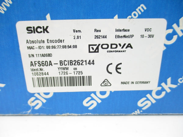 SICK AFS60A-BCIB262144 1062844 10-30VDC NSMP