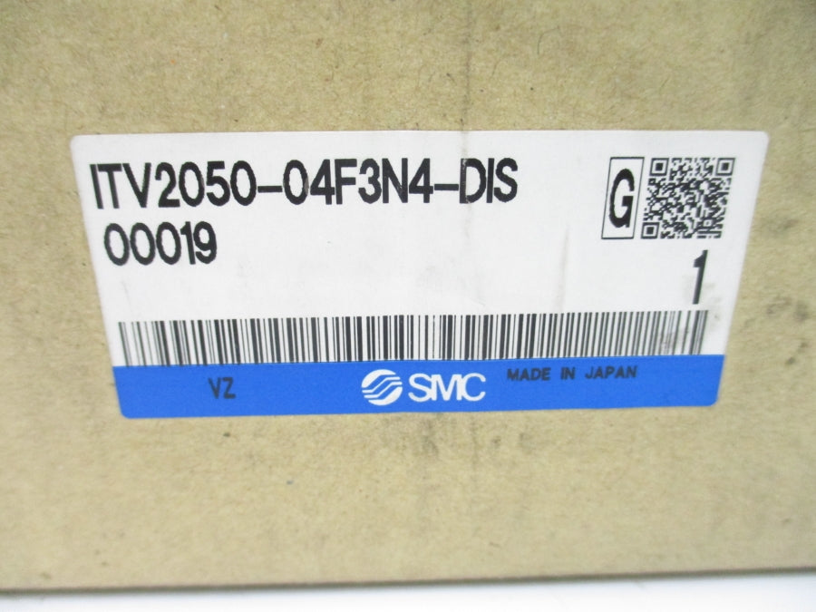 SMC ITV2050-04F3N4-DIS0019 24VDC 0.7-130PSI NSMP