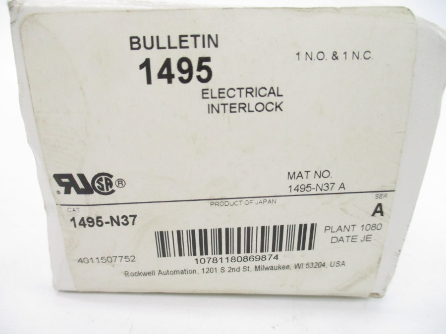 ALLEN BRADLEY 1495-N37 SER. A 480VAC 20A (WH) NSMP