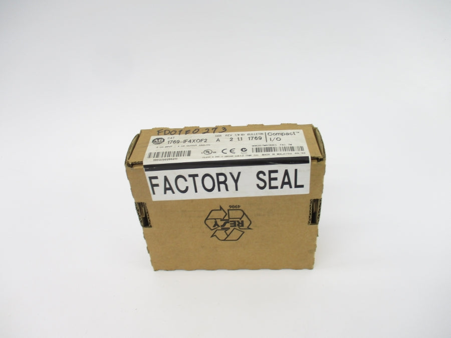 ALLEN BRADLEY 1769-IF4XOF2 SER. A F/W 1.1 DATE: 2008 REV. 2 NSFS