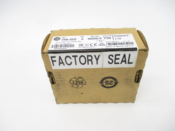 ALLEN BRADLEY 1769-IQ32 SER. A F/W 3.1 24VDC DATE: 2016 NSFS