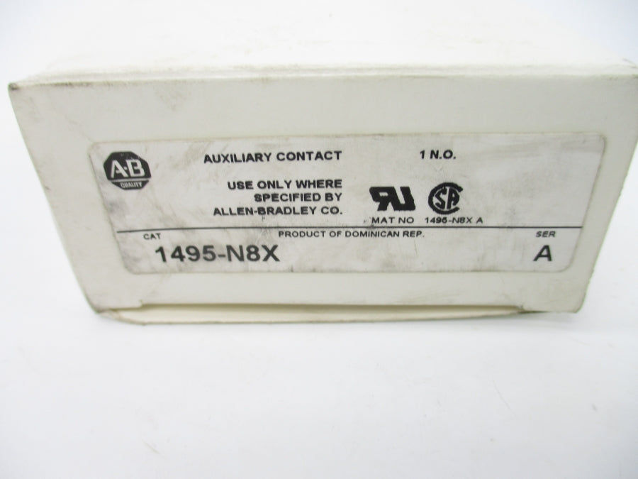 ALLEN BRADLEY 1495-N8X SER. A 600VAC/DC (WH) NSMP