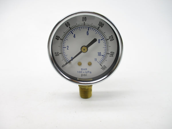 GAUGE 101D-254F 160PSI 2-1/2" NSMP