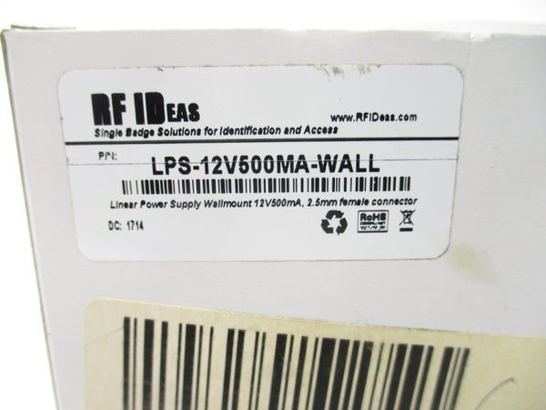 RF IDEAS LPS-12V500MA-WALL NSMP