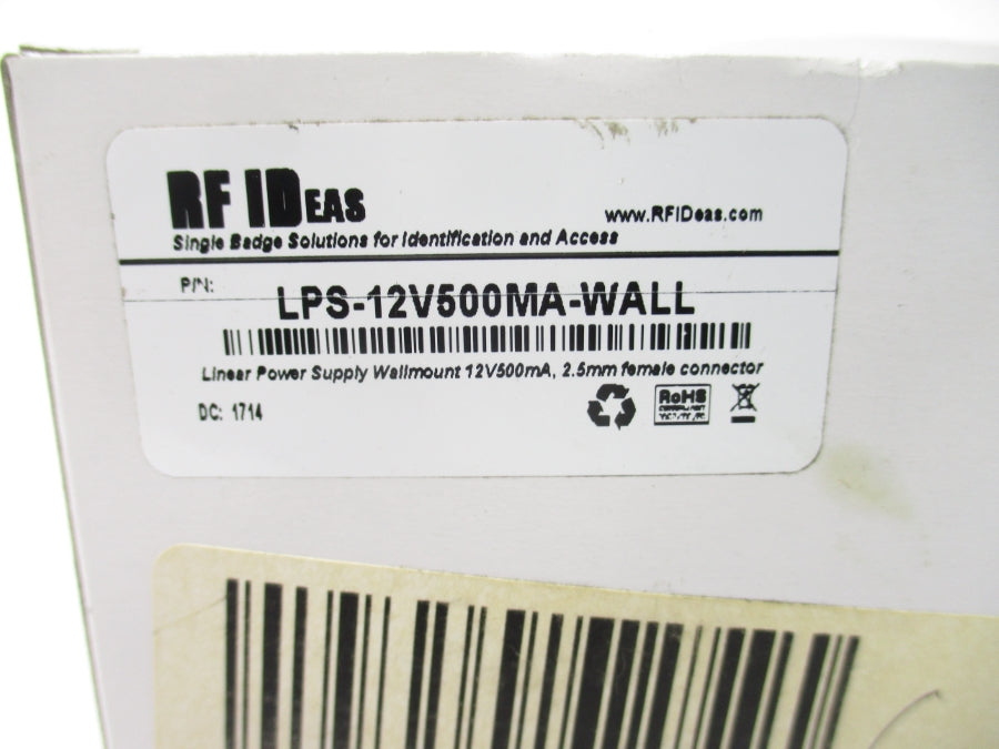 RF IDEAS LPS-12V500MA-WALL NSMP