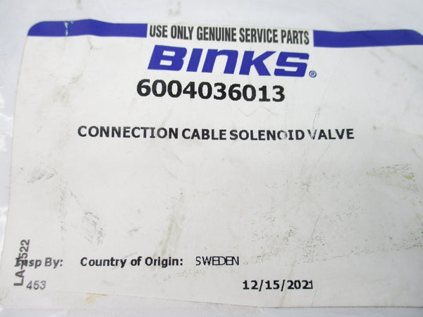 BINKS 6004036013 NSMP