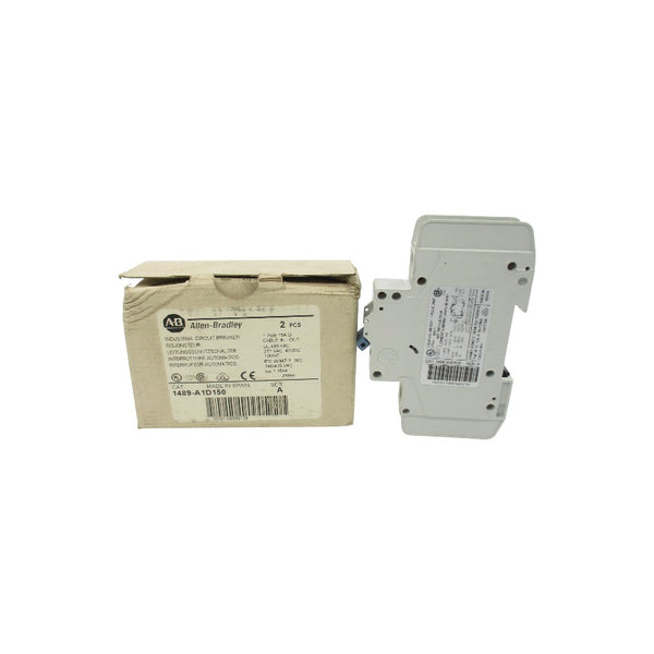 ALLEN BRADLEY 1489-A1D150 SER. A 277VAC 15A (PKG OF 2) NSMP