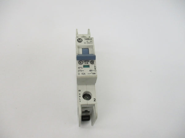 ALLEN BRADLEY 1489-A1D150 SER. A 277VAC 15A (PKG OF 2) NSMP