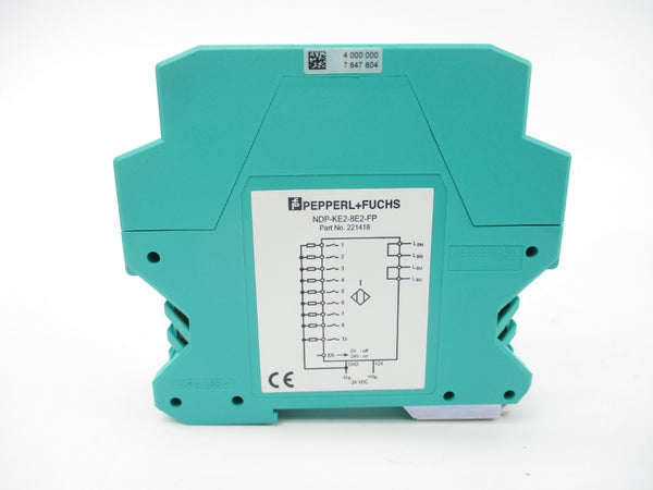 PEPPERL+FUCHS NDP-KE2-8E2-FP 221418 24VDC NSMP