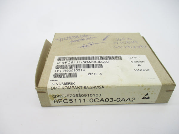 SIEMENS 6FC5111-0CA03-0AA2 VER. A NSFS
