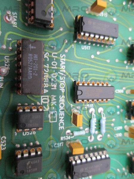 AJAX MAGNETHERMIC 72088A02 U-01-0231MK-C START/STOP SEQUENCE NSNP