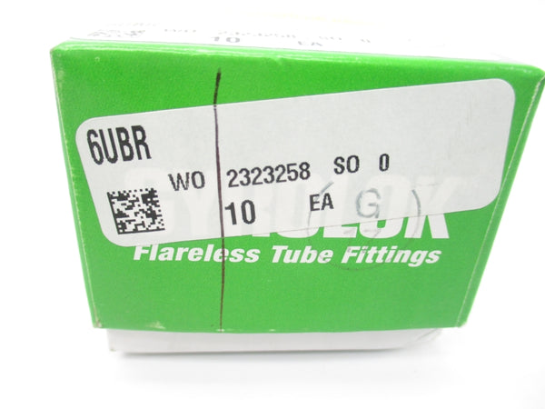 GYROLOK 6UBR (PKG OF 10) NSMP