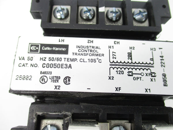 CUTLER HAMMER C0050E3A 277V NSNP