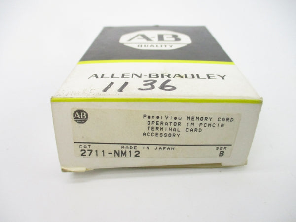 ALLEN BRADLEY 2711-NM12 SER. B (BK/YL)  NSMP