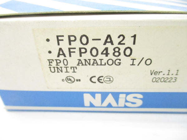 NAIS FP0-A21 AFP0480 24V 0.1A NSMP