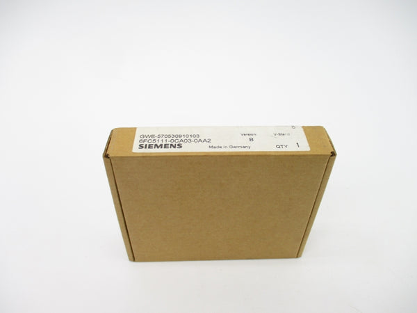 SIEMENS 6FC5111-0CA03-0AA2 24V 2A NSFS