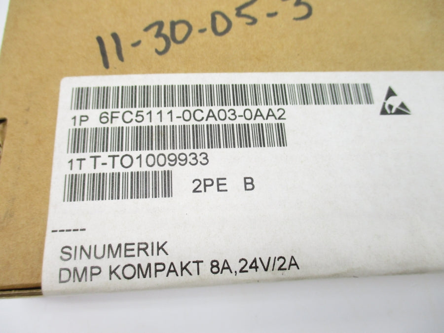 SIEMENS 6FC5111-0CA03-0AA2 24V 2A NSFS
