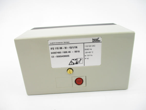 KROM SCHRODER IFS110IM-W-10/1/1N 84367480 110/120 VAC NSMP