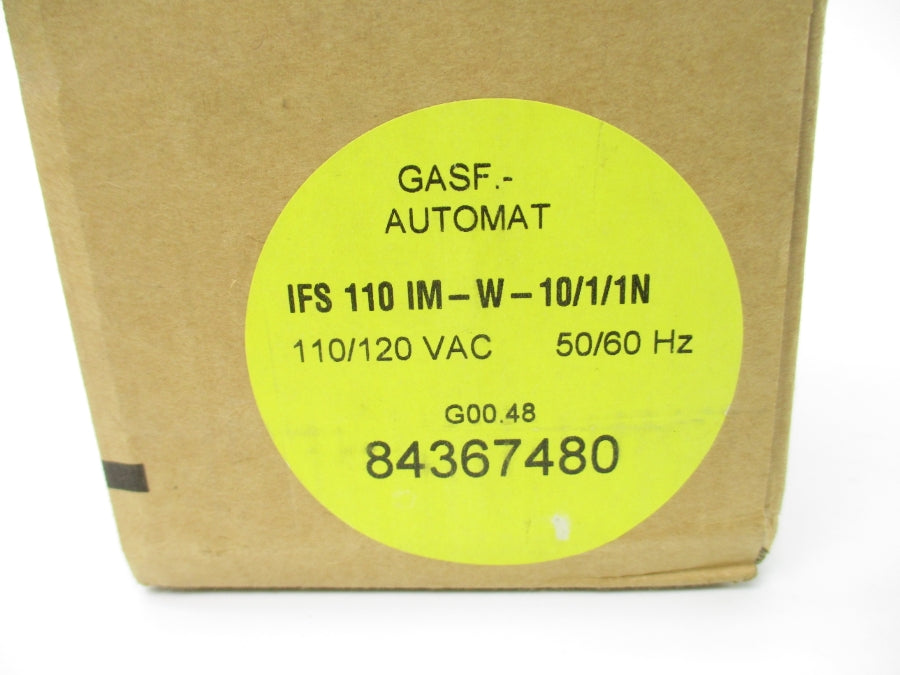 KROM SCHRODER IFS110IM-W-10/1/1N 84367480 110/120 VAC NSMP